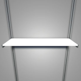 White shelf