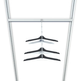 Peg for front hang profile
