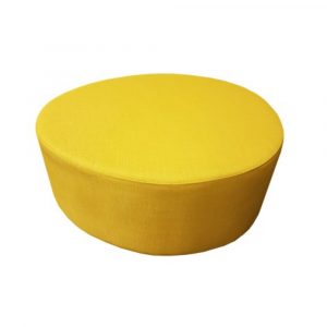 SITTEPUFF, STOR - GUL