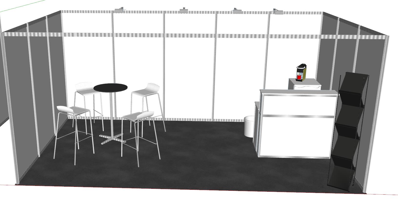 Stand Pakke 15 m2 Premium