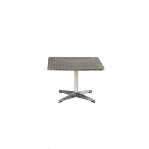 KAFFEOBORD - ALUMINIUM, FIRKANTET