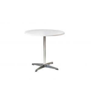 CAFÉ TABLE - WHITE Ø-80 CM.