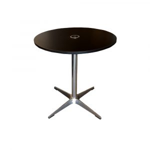 CAFÉ BORD - SORT M/LADEPUNKT