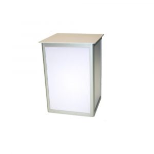 Podie - Hvitt 60 cm