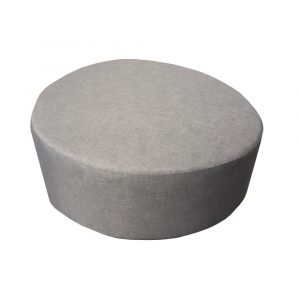 SITTEPUFF, STOR - GRÅ