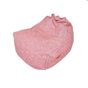 BEAN BAG - RØD / HVIT MELERT