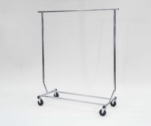 Garderobestativ m/ 30 hengere